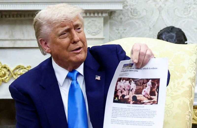 Трамп представил кадры из Конго как доказательство геноцида белых в Южной Африке