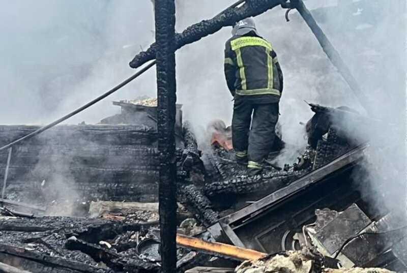 В результате пожара в Подмосковье погибли пять детей