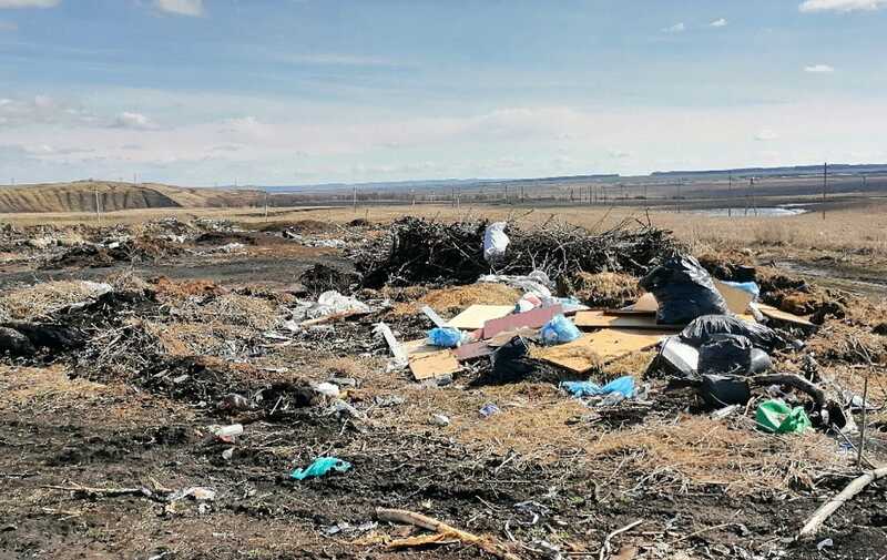 Чиновники Ялты организовали незаконную свалку на месте виноградников