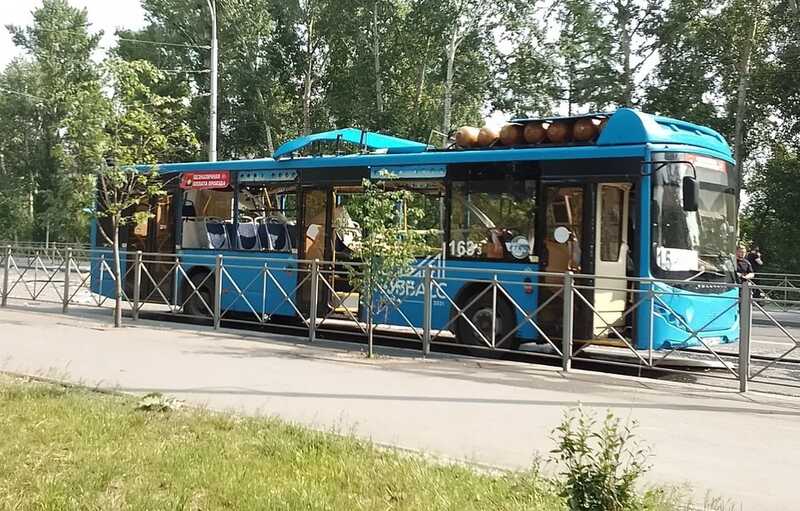 В Кемерове три человека получили ранения из-за взрыва газа в пассажирском автобусе