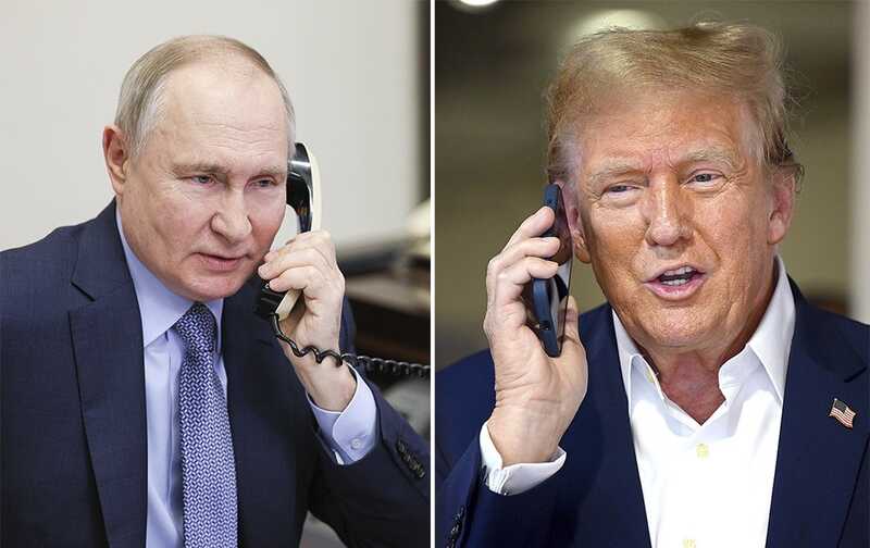 Путин провёл телефонную беседу с Трампом, которая длилась почти час