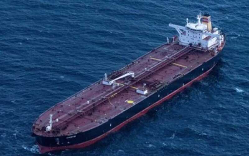 Танкер без регистрации с грузом нефти объемом 100 000 тонн направляется в сторону датских вод