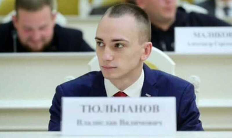 Крёстник Матвиенко Владислав Тюльпанов ездит по Петербургу с мигалками и демонстрирует своё богатство