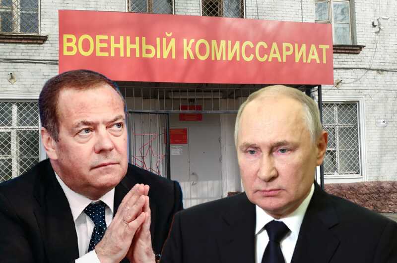 Фиктивные сведения и нехватка персонала: расхождения Путина и Медведева иллюстрируют кризис в армии