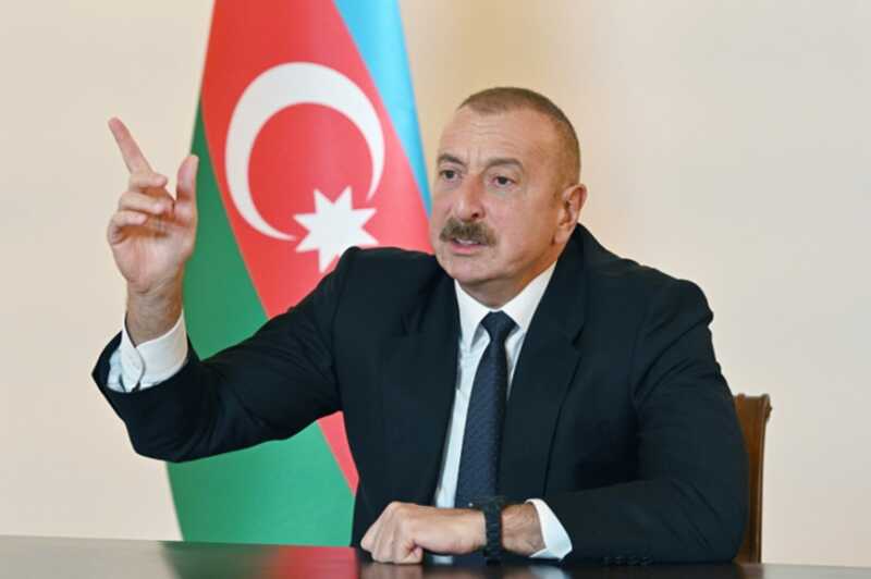 Президент Азербайджана Ильхам Алиев выразил поддержку Украине и призвал продолжать сопротивление оккупации