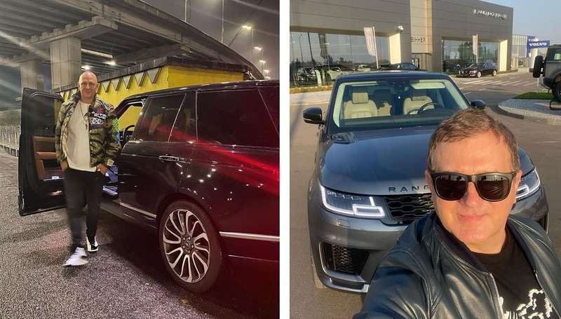 Алексей Потапенко и Юрий Горбунов предпочитают Range Rover.