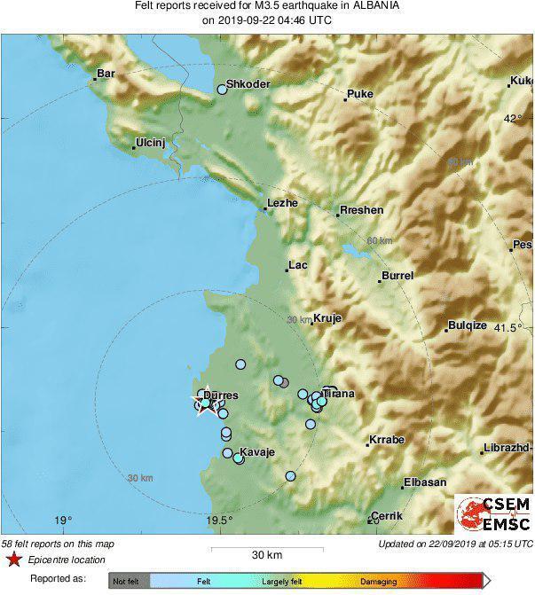В Албании произошло самое сильное за 30 лет землетрясение exikdiqiqheglv